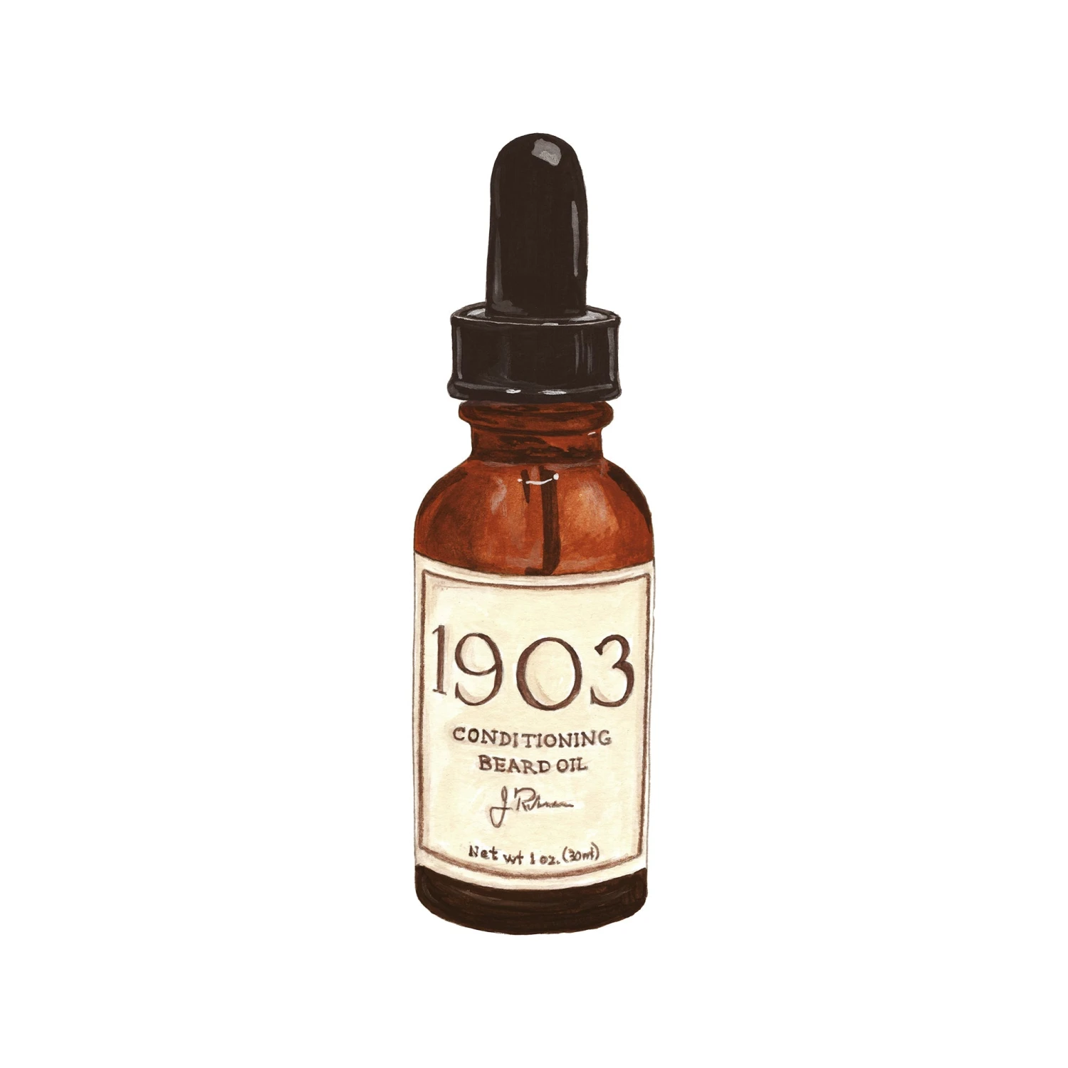 1903 Beard Oil 3 1903 Beard Oil