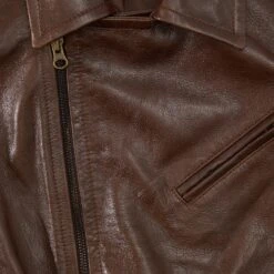 1930s European Motorcycle Jacket -The J Peterman Shop 1930s european motorcycle jacket brown 271140