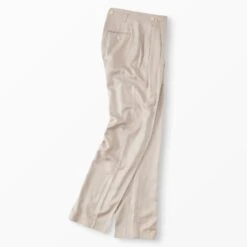 Silk Glamour Pants -The J Peterman Shop WPT 1067 SAND B2