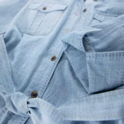 Adventurous Shirt-Dress -The J Peterman Shop adventurous shirt dress dark indigo 864451