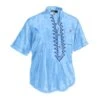 Ancient Roads Embroidered Shirt -The J Peterman Shop ancient roads embroidered shirt light blue 388251