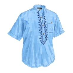 Ancient Roads Embroidered Shirt