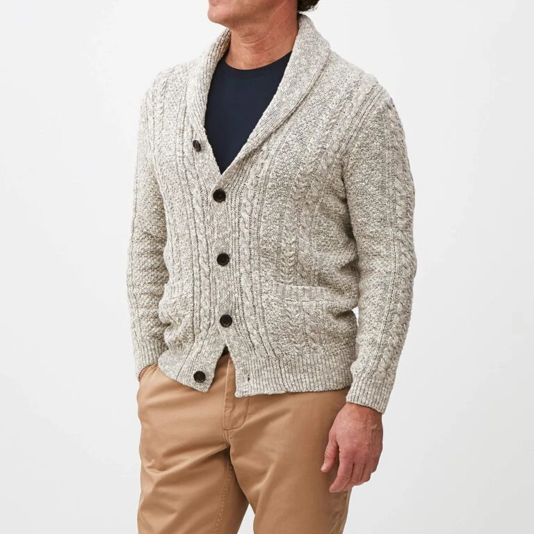 The J Peterman Shop -The J Peterman Shop aran cardigan natural 767542 768x768 1