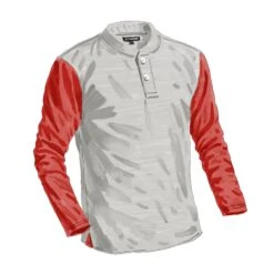 Authentic Baseball Sleeves 12 Authentic Baseball Sleeves -The J Peterman Shop authentic baseball sleeves heather grey red 126523