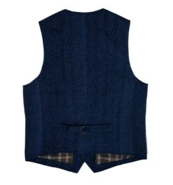 Back East Herringbone Vest -The J Peterman Shop back east herringbone vest indigo 653511
