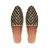 Banasari Jacquard Mule -The J Peterman Shop banasari jacquard mule black gold 318526