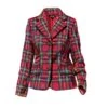 British Tartan Blazer -The J Peterman Shop british tartan blazer red tartan 586248