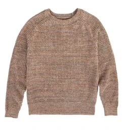 Captain’s Ribbed Sweater -The J Peterman Shop captains ribbed sweater desert 130548