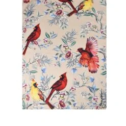 Printed Chiffon Scarf -The J Peterman Shop cardinals printed chiffon scarf cardinal 746320
