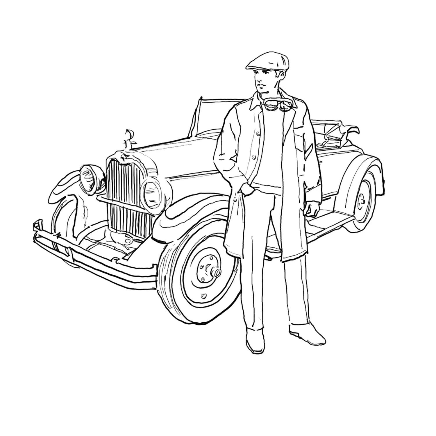 Classic Motorist's Duster 4 Classic Motorist's Duster - Image 2