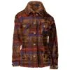 Connecticut Fleece Jacket -The J Peterman Shop connecticut fleece jacket brown plaid 492600