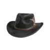 Crushable Outback Hat -The J Peterman Shop crushable outback hat black 307270