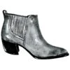 Deep Creek Leather Bootie 2 Deep Creek Leather Bootie -The J Peterman Shop deep creek leather bootie pewter 867785