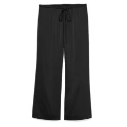 Drawcord Crinkle Pants -The J Peterman Shop drawcord crinkle pants jet black 992029