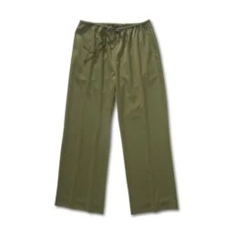 Drawcord Crinkle Pants -The J Peterman Shop drawcord crinkle pants olive 118189
