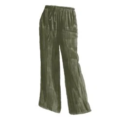 Drawcord Crinkle Pants -The J Peterman Shop drawcord crinkle pants olive 557673