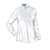 Embroidered Bib Front Tunic -The J Peterman Shop embroidered bib front tunic white 488214