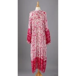 English Garden Caftan 15 English Garden Caftan -The J Peterman Shop english garden caftan beetroot 725386
