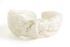 Eyelet Knotted Headband -The J Peterman Shop eyelet knotted headband spring blue 485376