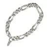 Figaro Chain Bracelet -The J Peterman Shop figaro chain bracelet silver 452995