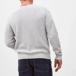 Fisherman's Bay Sweater -The J Peterman Shop fishermans bay sweater charcoal 234419