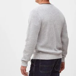 Fisherman's Bay Sweater -The J Peterman Shop fishermans bay sweater charcoal 638838