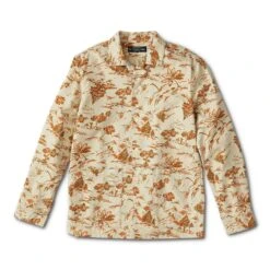 The J Peterman Shop -The J Peterman Shop flat creek camp jacket tan red 447669