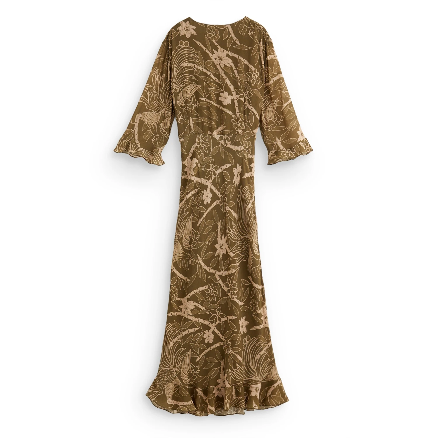 Flirtatious Ruffle Sleeve Dress 5 Flirtatious Ruffle Sleeve Dress - Image 3