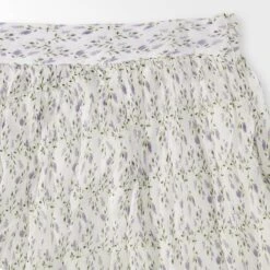 Floral Print Maxi Skirt -The J Peterman Shop floral print maxi skirt ivory purple 358282