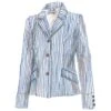 Florentine Seersucker Blazer -The J Peterman Shop florentine seersucker blazer blue white 263533