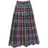 Forever Plaid Skirt 2 Forever Plaid Skirt -The J Peterman Shop forever plaid skirt blue red 828765