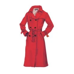 French Raincoat -The J Peterman Shop french raincoat red 549505