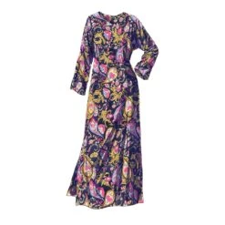 Garam Masala Caftan -The J Peterman Shop garam masala caftan black paisley 126093