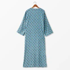 Garam Masala Caftan -The J Peterman Shop garam masala caftan blue yellow 758680