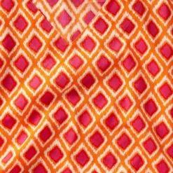 Garam Masala Caftan -The J Peterman Shop garam masala caftan orange pink ikat 385607