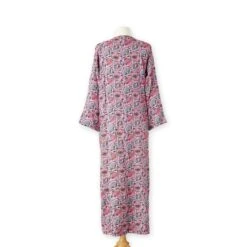 Garam Masala Caftan -The J Peterman Shop garam masala caftan pink green 335936