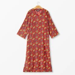 Garam Masala Caftan -The J Peterman Shop garam masala caftan red yellow 110647