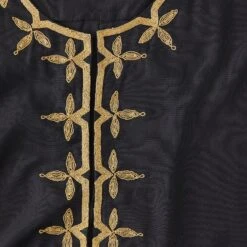 Gold Embellished Caftan 9 Gold Embellished Caftan -The J Peterman Shop gold embellished caftan black gold 510334