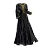 Gold Embellished Caftan -The J Peterman Shop gold embellished caftan black gold 660232
