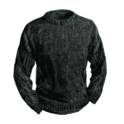Guernsey Wool Sweater -The J Peterman Shop guernsey wool sweater pine forest 124526