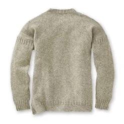 Guernsey Wool Sweater -The J Peterman Shop guernsey wool sweater soft olive 205617