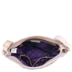 Hand-Painted Cardinals Leather Bucket Bag -The J Peterman Shop hand painted cardinals leather bucket bag cardinal 184294