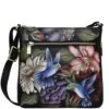 Hand Painted Expandable Crossbody 2 Hand Painted Expandable Crossbody -The J Peterman Shop hand painted expandable crossbody hummingbird heaven 611626