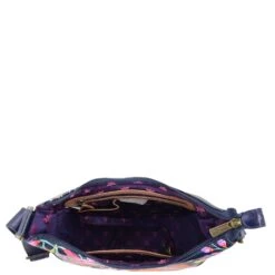 Hand Painted Studded Hobo -The J Peterman Shop hand painted studded hobo moonlight meadow 994750