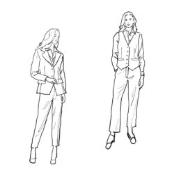 Her Tweed Blazer -The J Peterman Shop her tweed blazer camel 766975