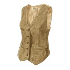 Her Tweed Vest