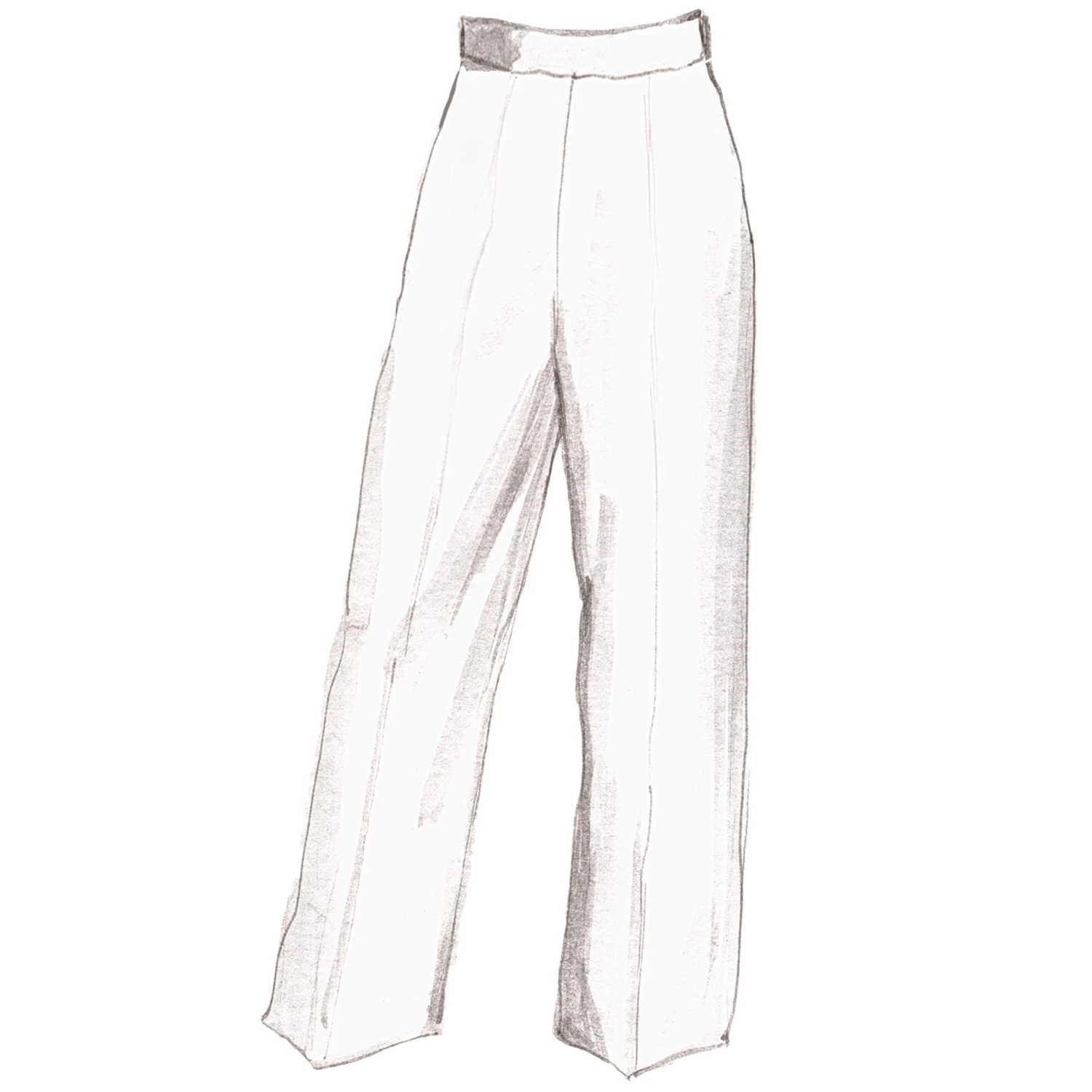 High-Waisted Trousers 3 High-Waisted Trousers