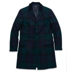 Highland Topcoat -The J Peterman Shop highland topcoat blackwatch 361110