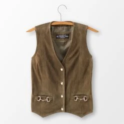 Horsebit Vest 11 Horsebit Vest -The J Peterman Shop horsebit vest loden 378397