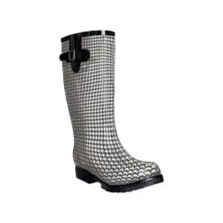 Houndstooth Rainboot